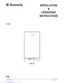 Preview: Operating And Installation Instructions
