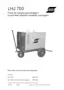 Preview: User Manual And Spare Parts