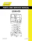 Preview: Parts And Service Manual