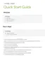 Preview: Quick Start Guide