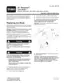 Preview: Operator's Manual Addendum
