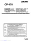 Preview: Instruction Manual & Parts List
