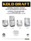Preview: Installation, Operation, Technical Service And Replacement Parts Manual