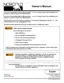 Preview: Owner's Manual