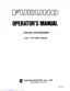 Preview: Operator's Manual