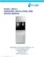 Preview: Operating, Installation And Service Manual