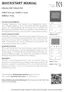 Preview: Quick Start Manual