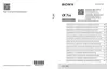 Preview: Operating Instructions