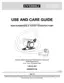 Preview: Use And Care Guide