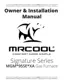 Preview: Owners & Installation Manual