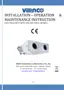Preview: Installation, Operation, &  Maintenance Instruction