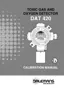 Preview: Calibration Manual