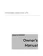 Preview: Owner's Manual
