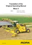 Preview: Translation Of The Original Operating Manual