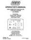 Preview: Operator's Manual