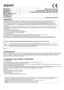 Preview: Service And Assembly Manual