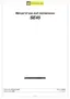 Preview: Manual Of Use And Maintenance