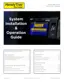 Preview: System Installation & Operating Manual