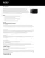 Preview: Specification Sheet