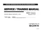 Preview: Service Training Manual
