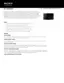 Preview: Specifications