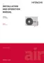 Preview: Installation And Operation Manual