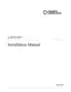 Preview: Installation Manual