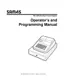 Preview: Operator's And Programming Manual
