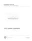 Preview: Installation Manual