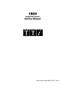Preview: Service Manual