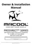 Preview: Owners & Installation Manual
