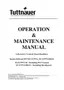 Preview: Operation & Maintenance Manual