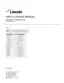 Preview: Parts & Service Manual