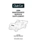 Preview: Maintenance Service Supplement