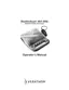 Preview: Operator's Manual