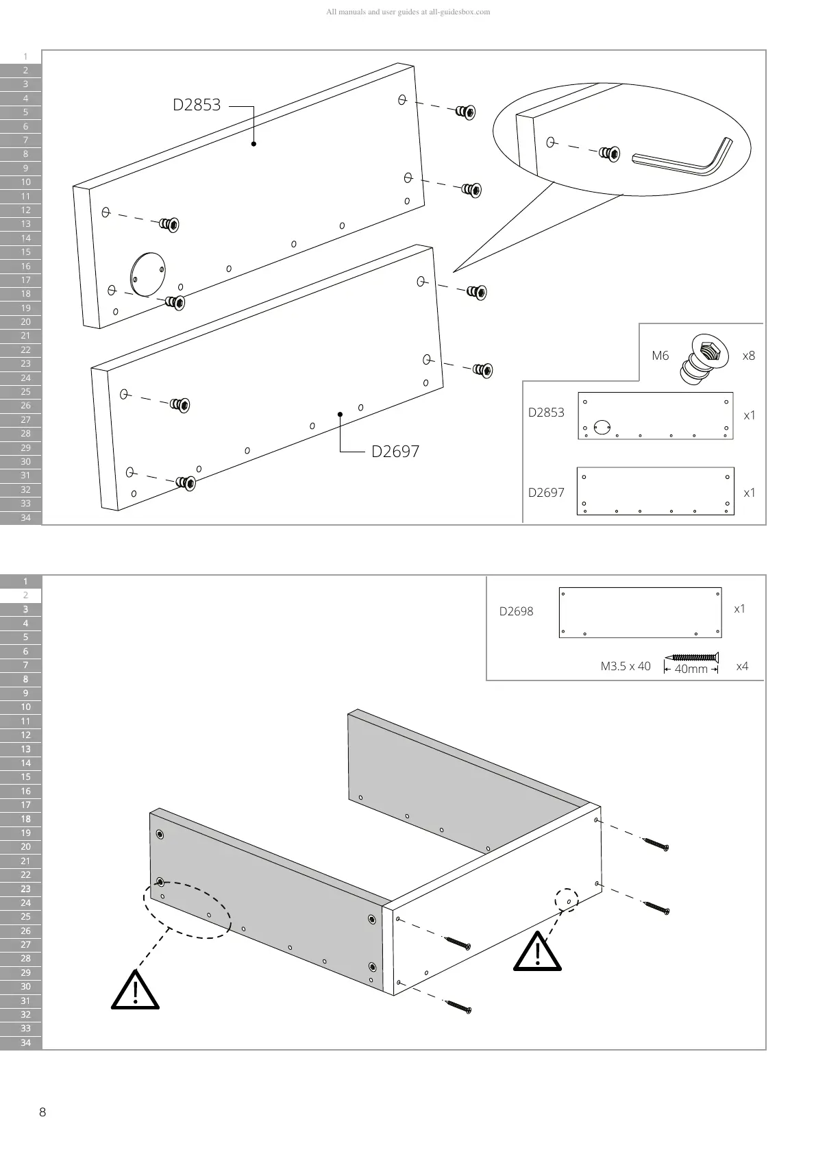 Page #8 background image