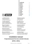 Preview: Installation Manual