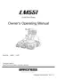 Preview: Owner's Operating Manual