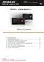 Preview: Installation Manual