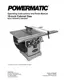Preview: Operating Instructions And Parts Manual