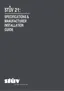 Preview: Specifications & Manufacturer Installation Guide