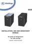 Preview: Installation Use And Assistance Manual