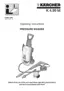 Preview: Operating Instructions