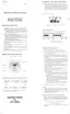 Preview: Instruction & Warranty Booklet