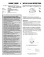 Preview: Owner's Guide And Installation Instructions