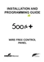 Preview: Installation And Programming Guide
