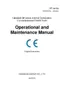Preview: Operational And Maintenance Manual