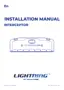 Preview: Installation Manual