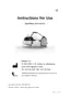 Preview: Instructions For Use