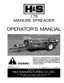 Preview: Operator's Manual